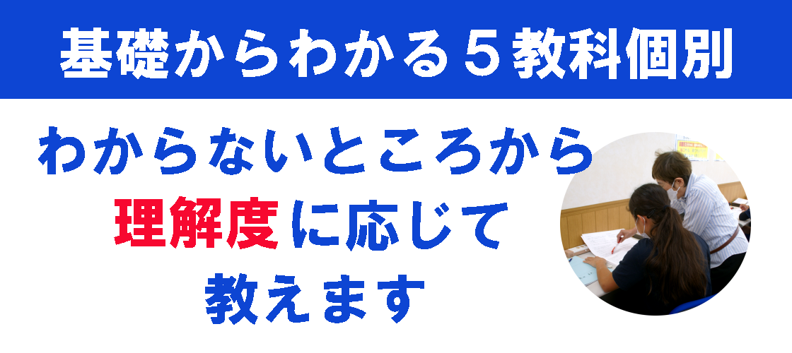 伸び悩んでいる人をプロ教師が基礎から指導